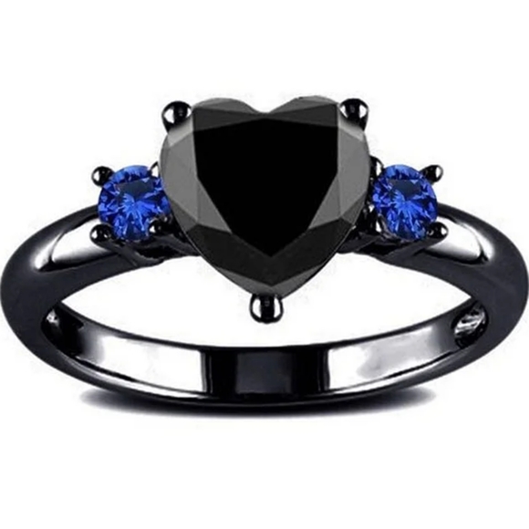 Jewelry - Heart-shaped Gemstone Ring